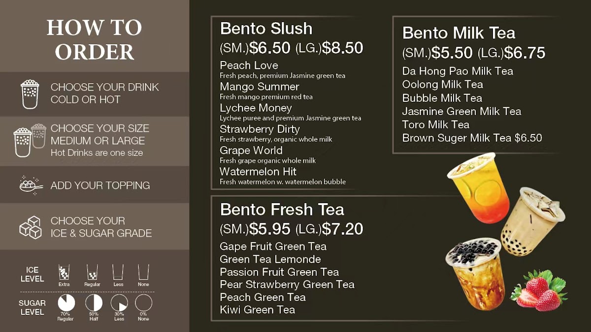 Menu Bento & Tea-2