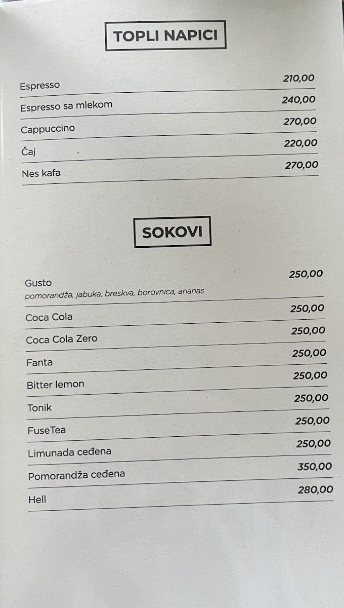 Menu Beogradski Čevap-3