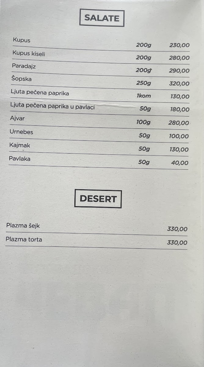 Menu Beogradski Čevap-5