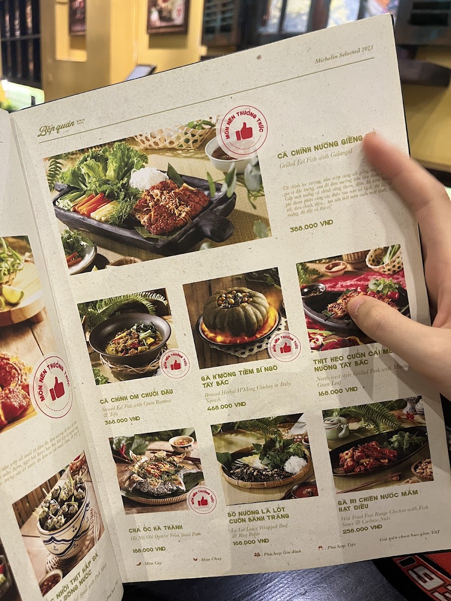 Menu Bếp Quán Trung Hòa-8