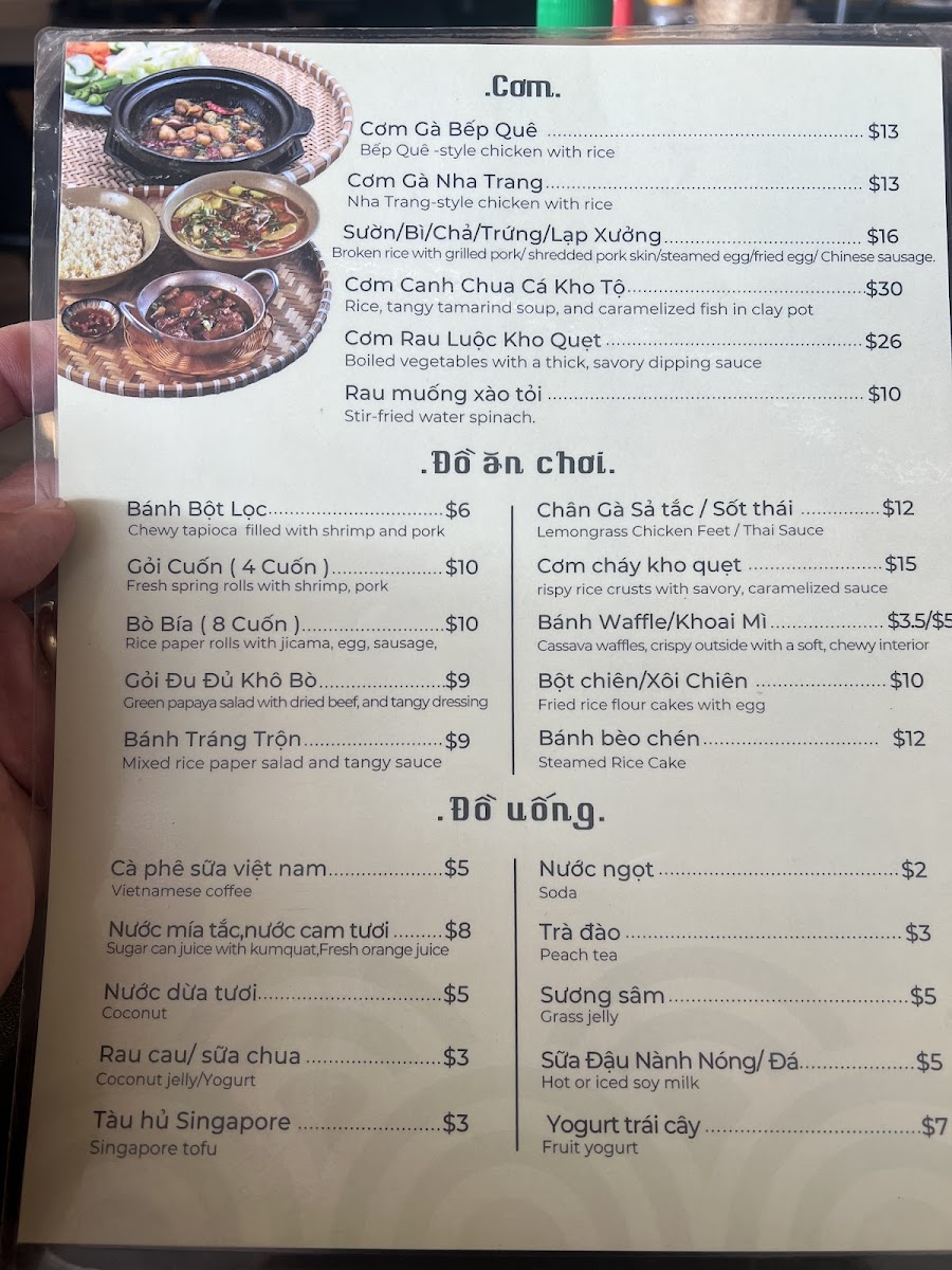 Menu Bếp Quê-10
