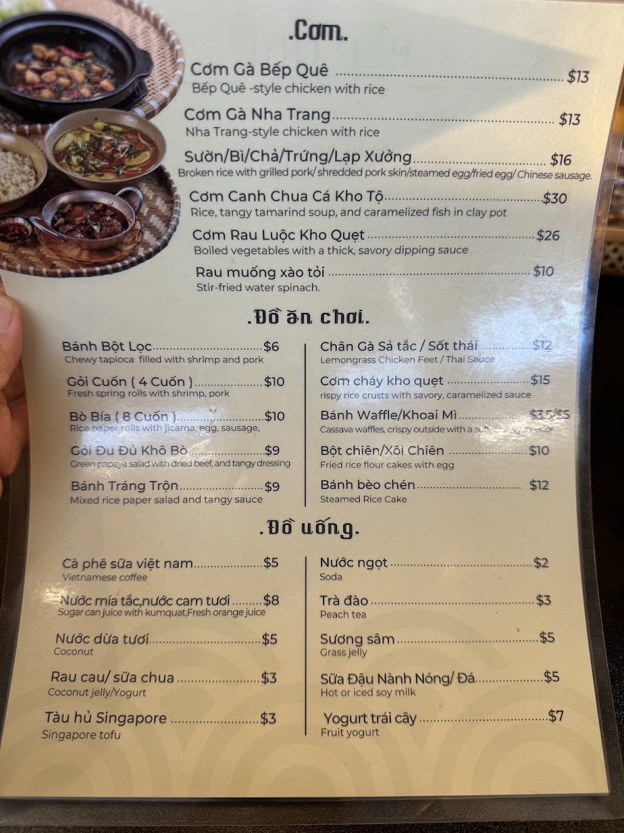Menu Bếp Quê-7