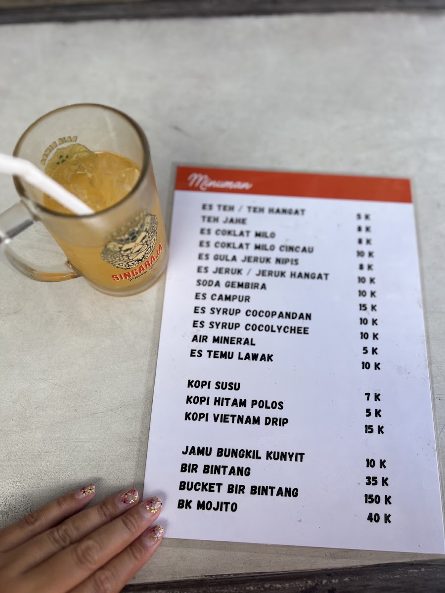 Menu Beranda Kuliner Bali / Warung Bk Bali-3