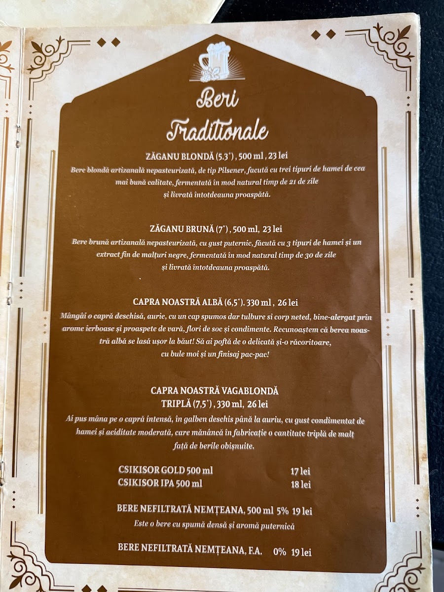 Menu Beraria Veche-1