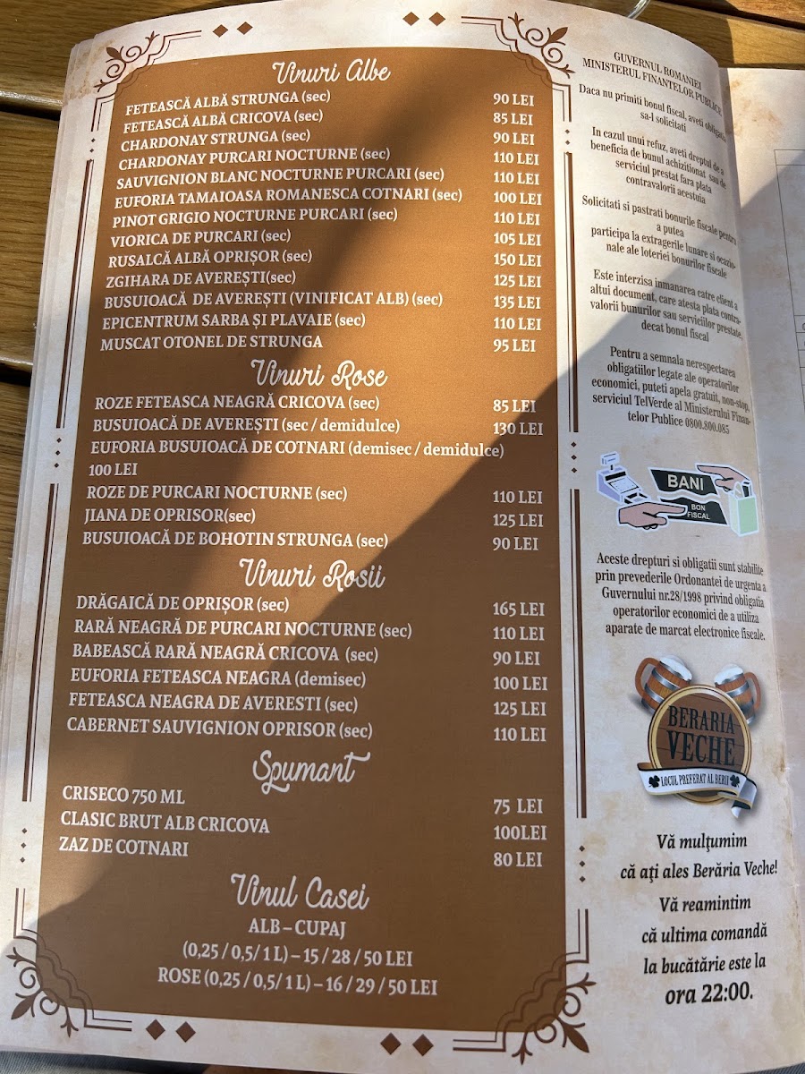 Menu Beraria Veche-5