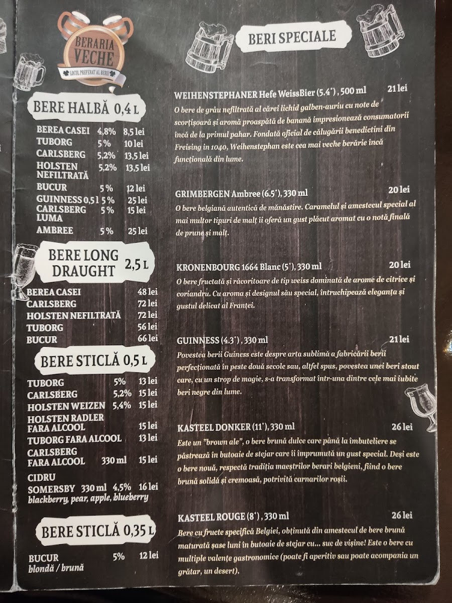 Menu Beraria Veche-9
