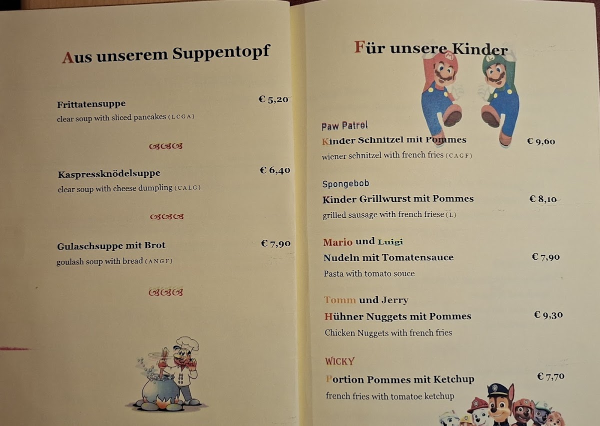 Menu Berggasthof Mitterberg-3