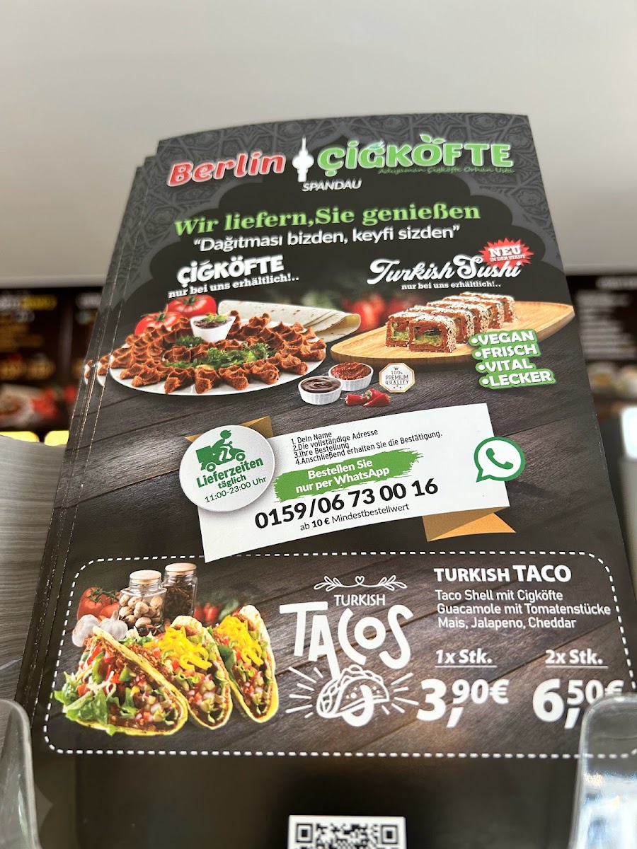 Menu Berlin Cigköfte Spandau-7
