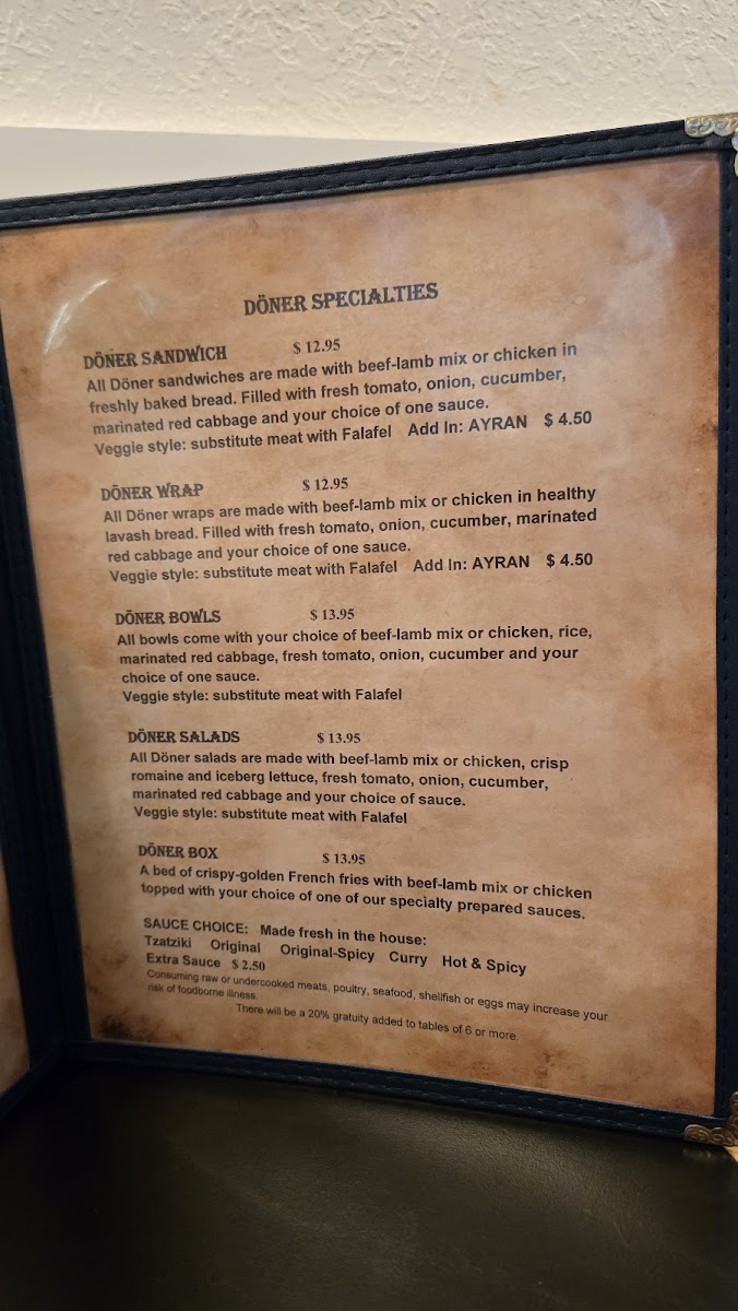 Menu Berlins Doener-8