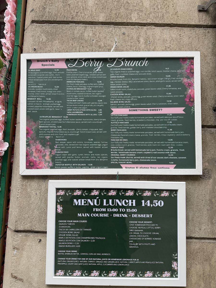 Menu Berry Brunch Barcelona-10