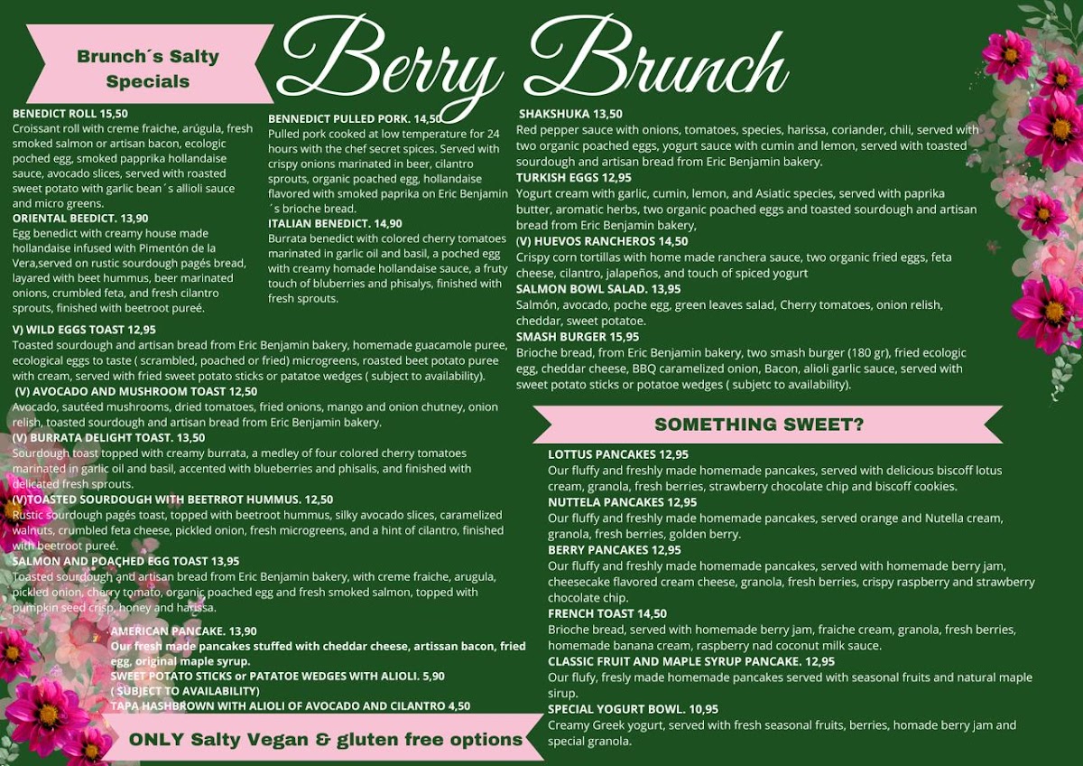 Menu Berry Brunch Barcelona-4