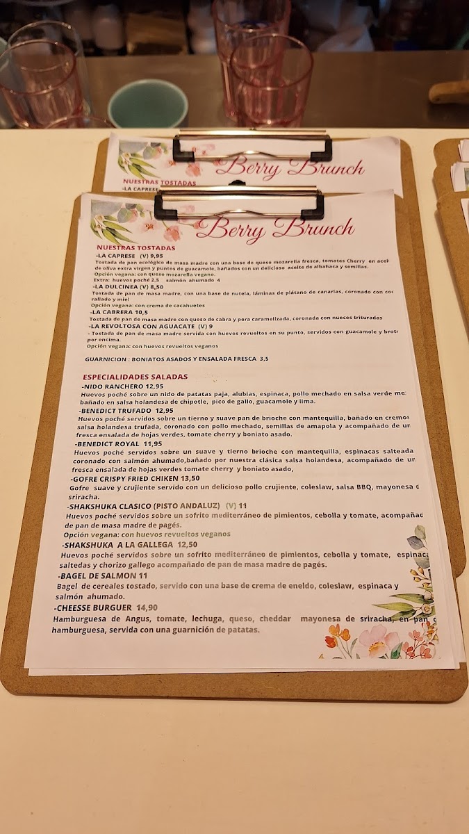 Menu Berry Brunch Barcelona-8