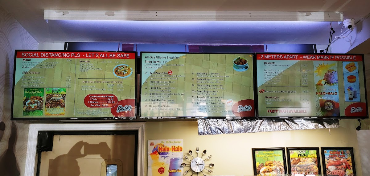 Menu Berto's Restaurant-3