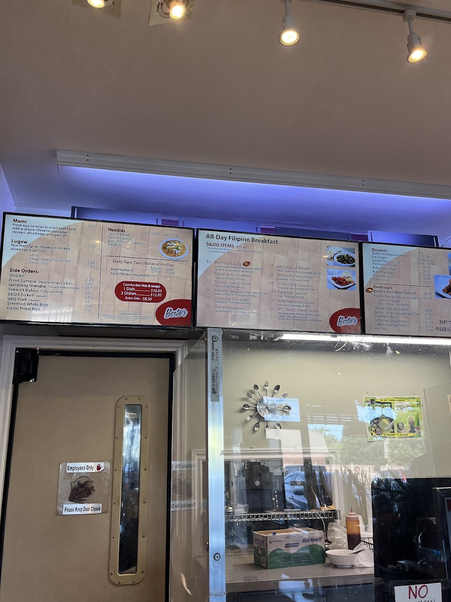 Menu Berto's Restaurant-9