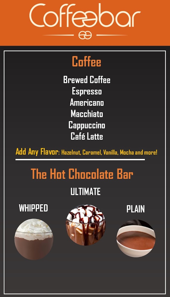 Menu B&e's Ice Cream And Coffee Shop-10