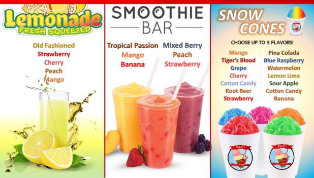 Menu B&e's Ice Cream And Coffee Shop-6