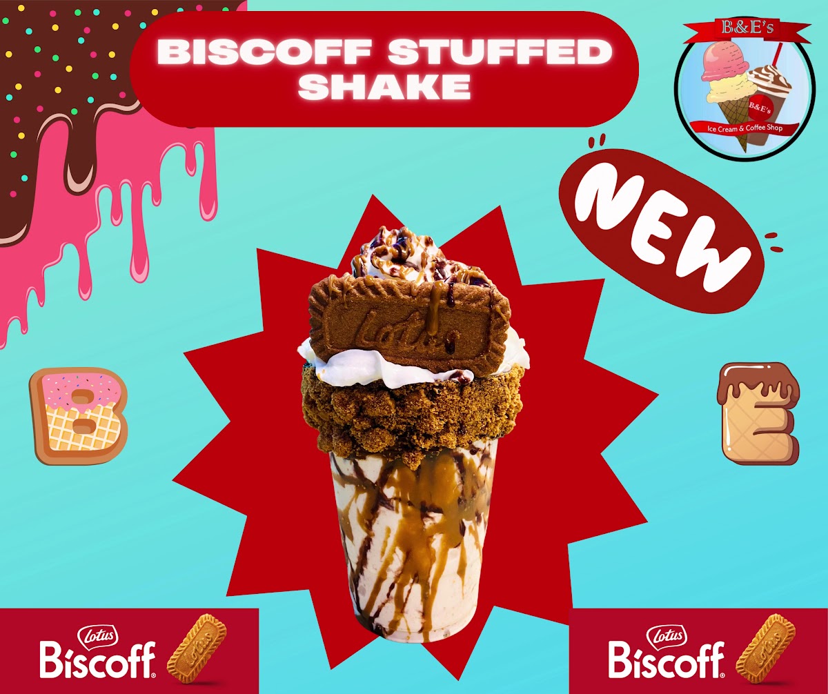 Menu B&e's Ice Cream And Coffee Shop-8