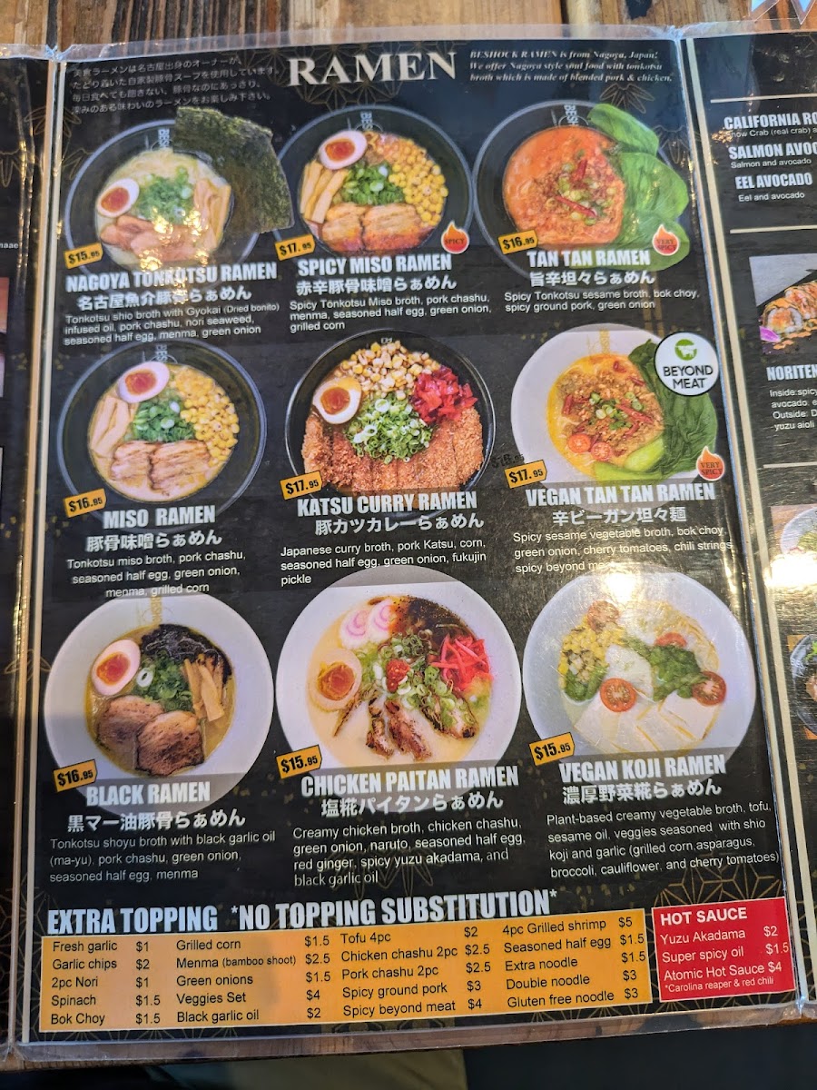 Menu Beshock Ramen Carlsbad-7