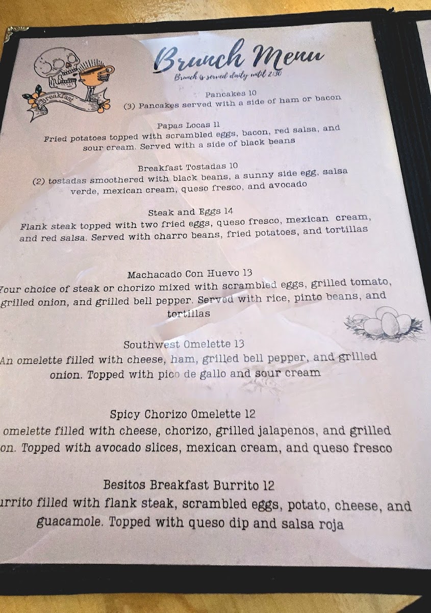 Menu Besitos Mexican Kitchen-4