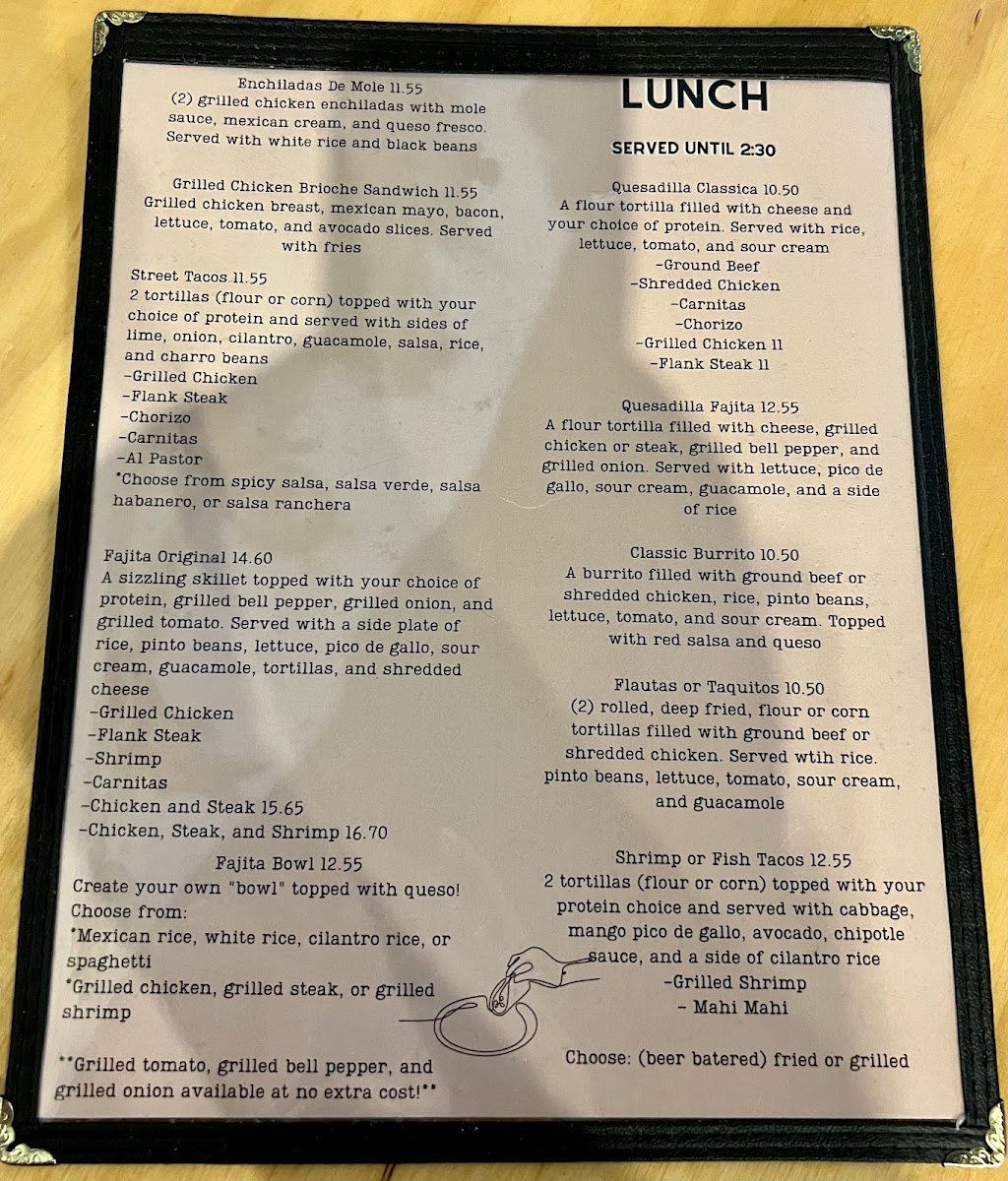 Menu Besitos Mexican Kitchen-8