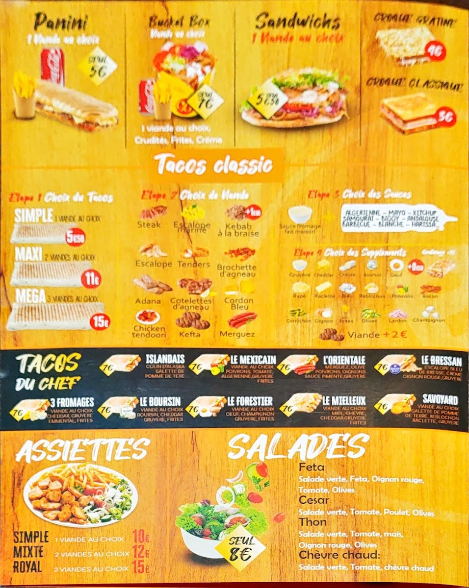 Menu Best Burger Street-3