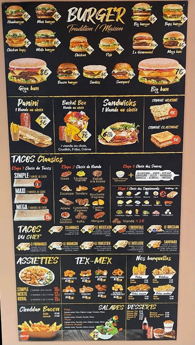 Menu Best Burger Street-4