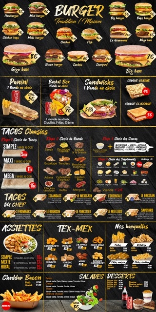Menu Best Burger Street-6