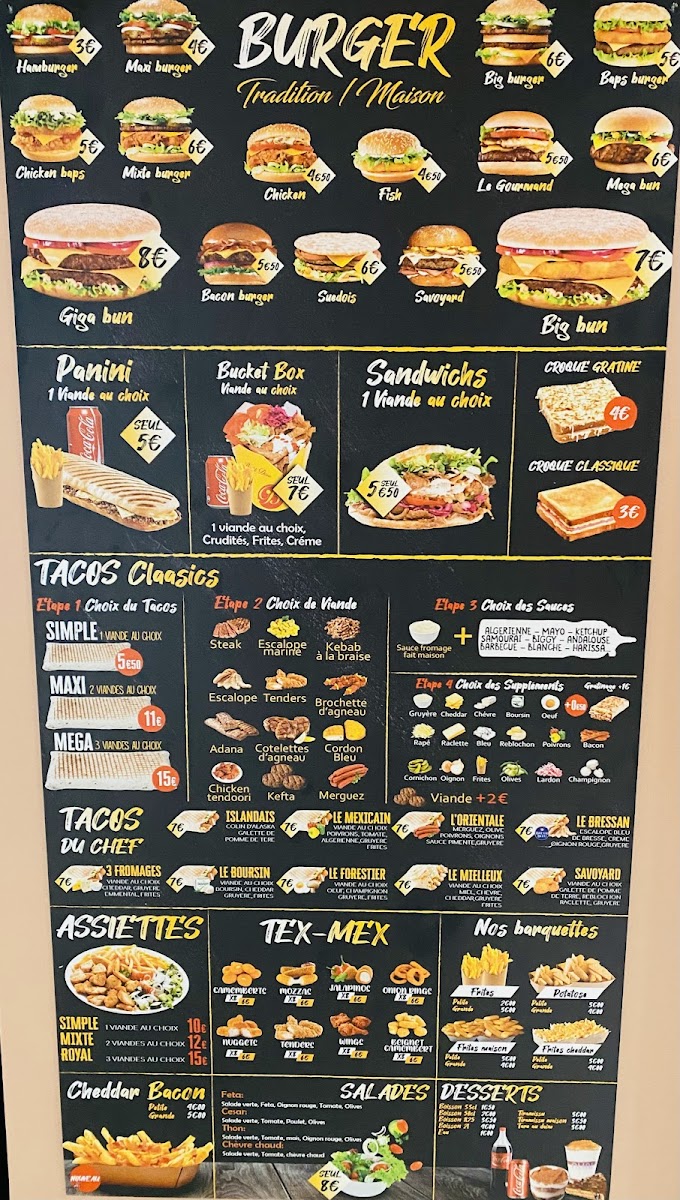 Menu Best Burger Street-9