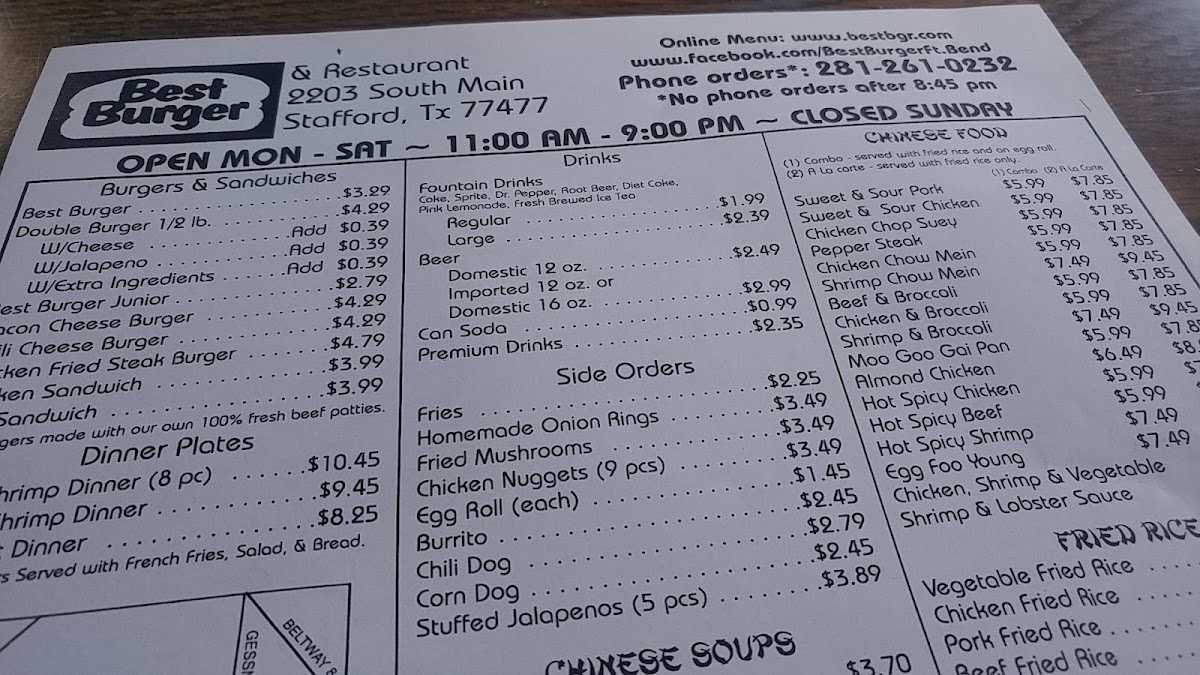 Menu Best Burger-8