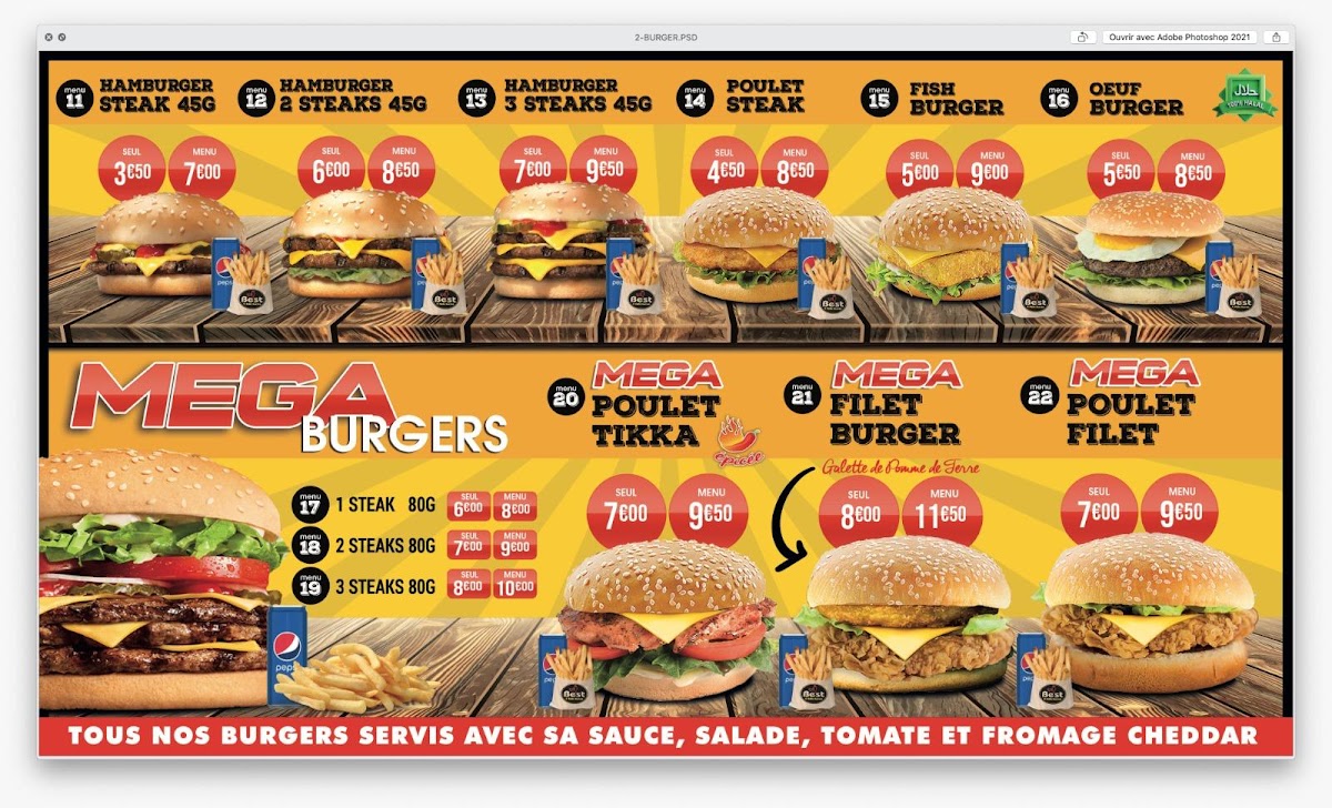 Menu Best Chicken Paris-1