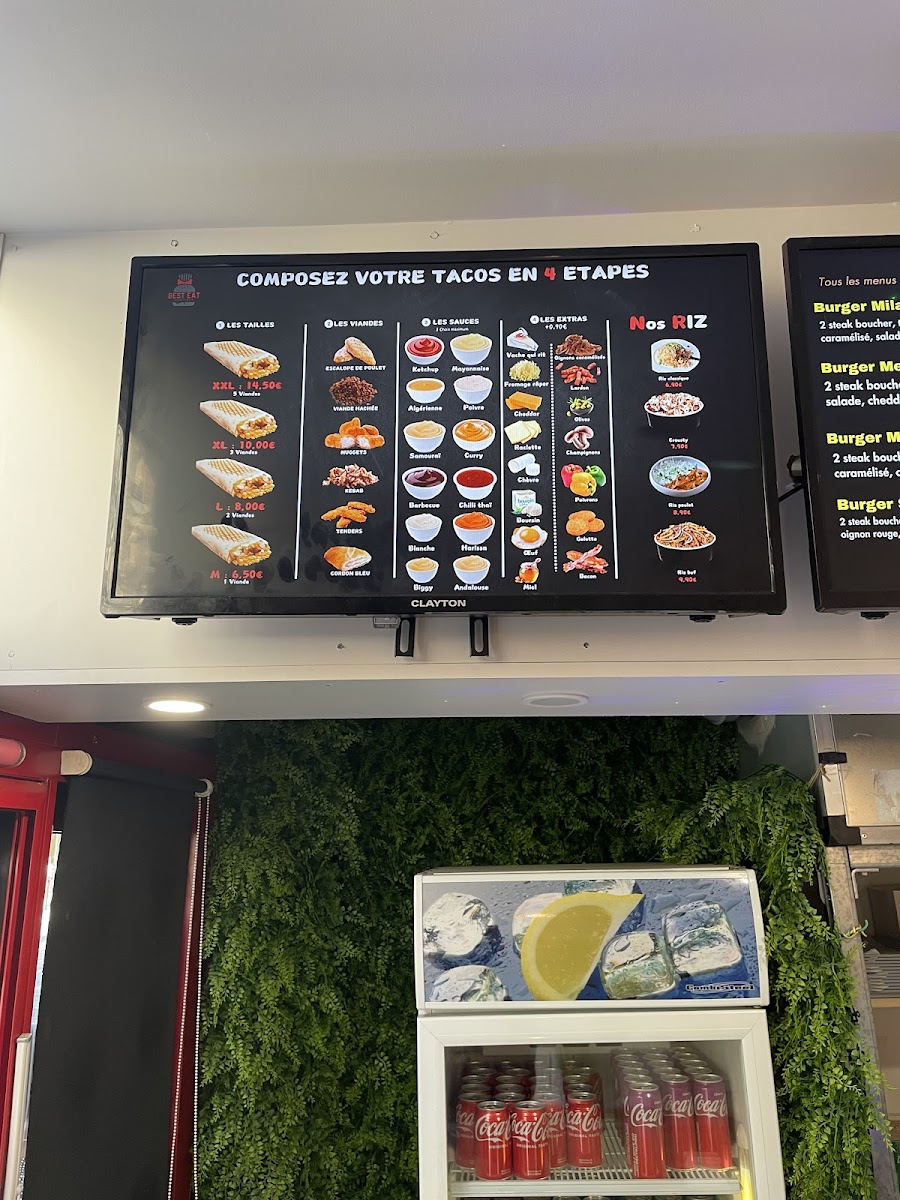 Menu Best Eat Bordeaux | Restaurant Halal-6