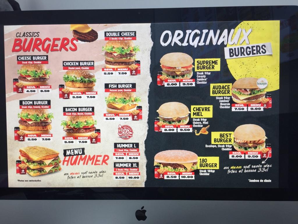 Menu Best Of-5