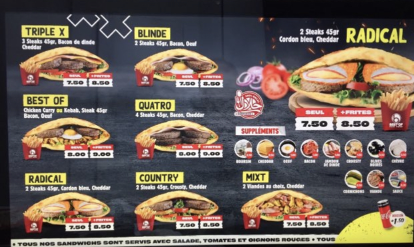 Menu Best Of-7