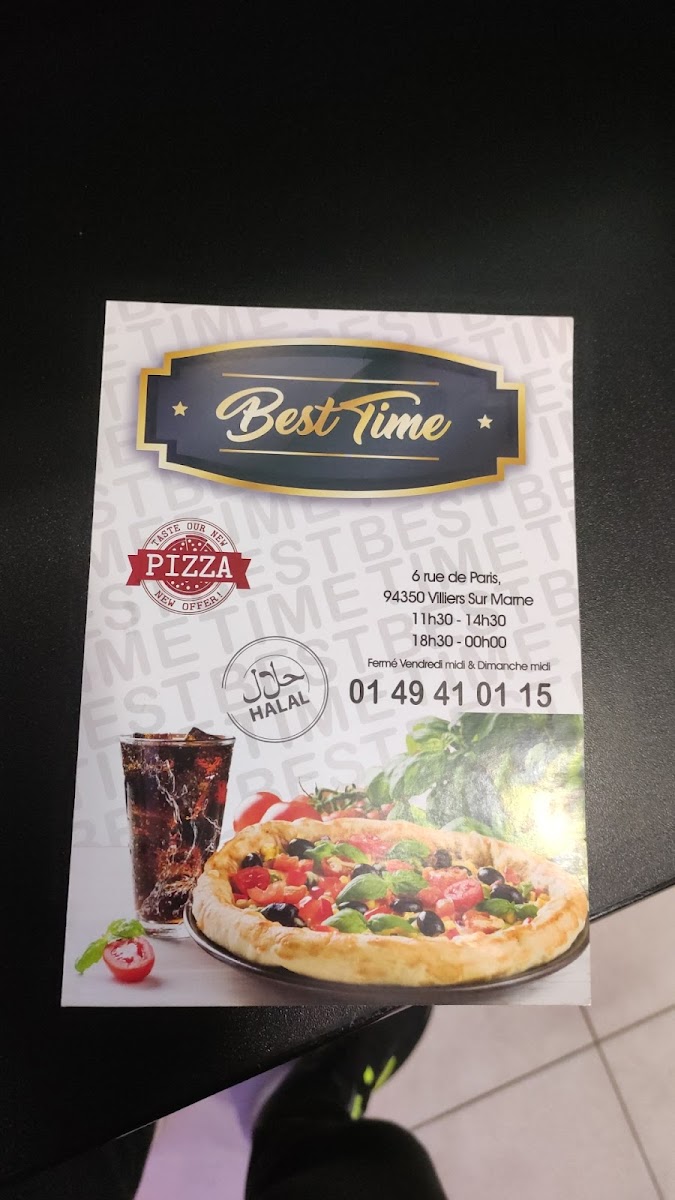 Menu Best Time-4