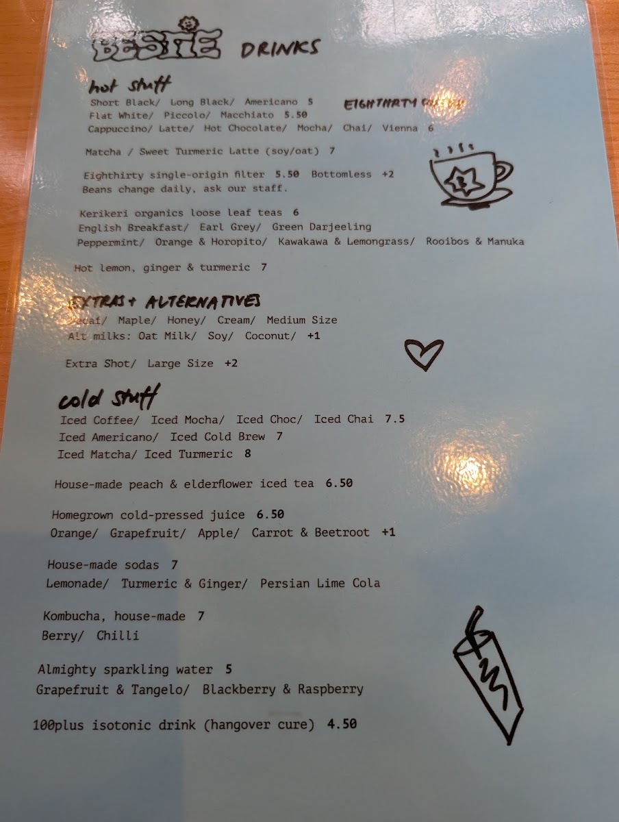 Menu Bestie Cafe-6