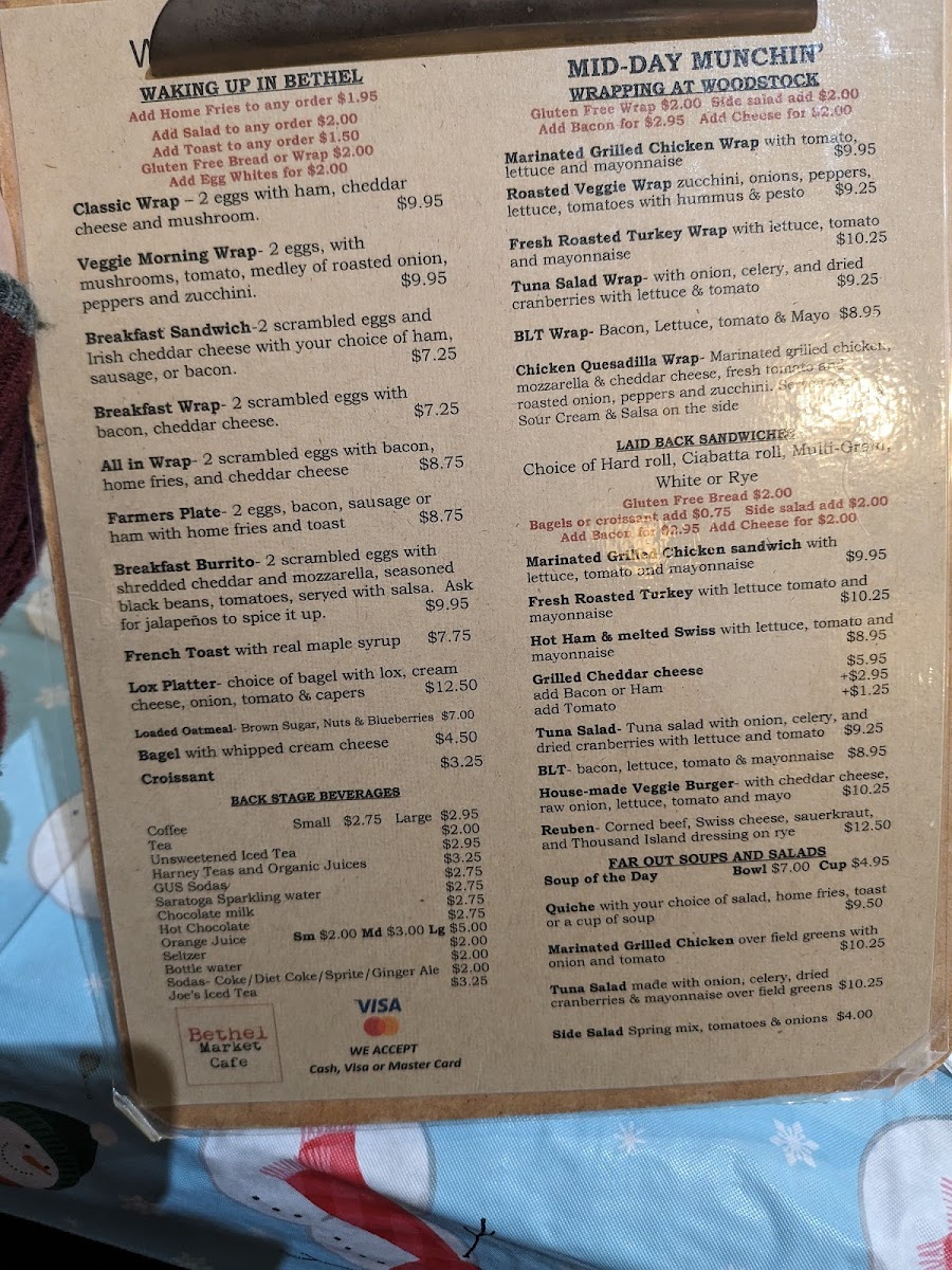 Menu Bethel Market Cafe-3