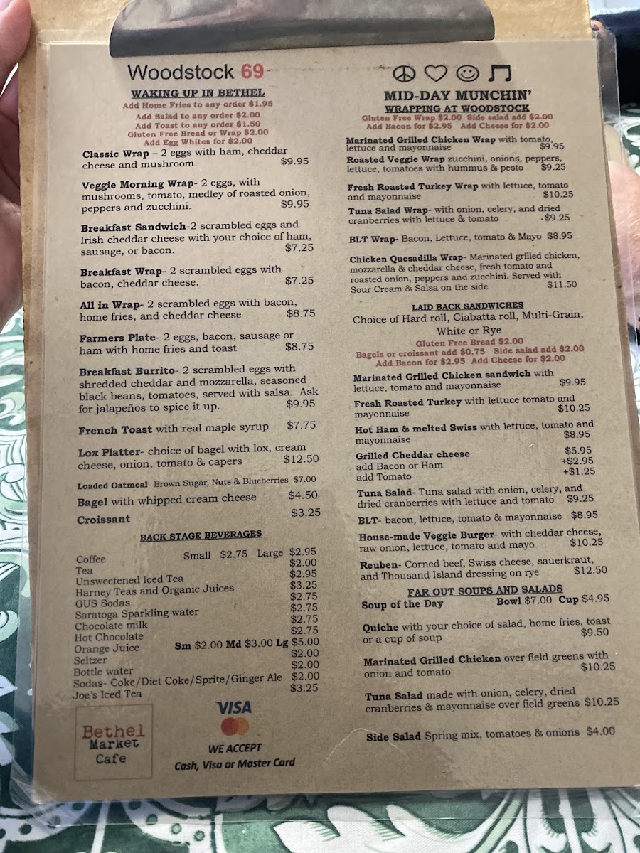 Menu Bethel Market Cafe-4