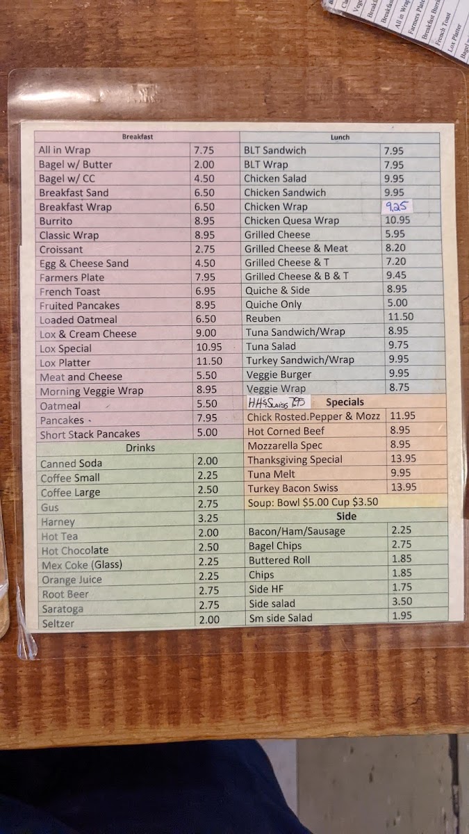 Menu Bethel Market Cafe-6