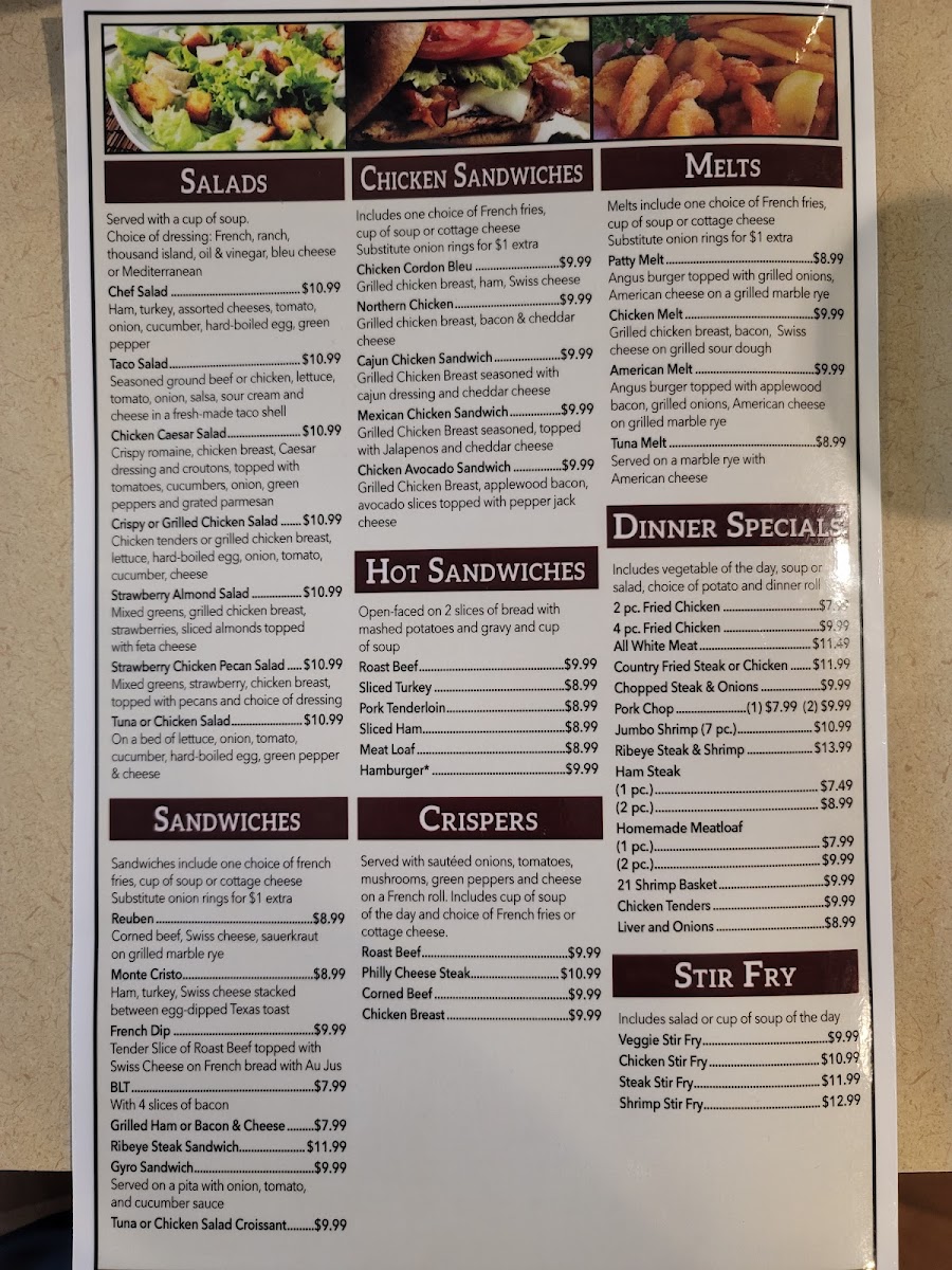 Menu Betsy Ross Family Restaurant-3