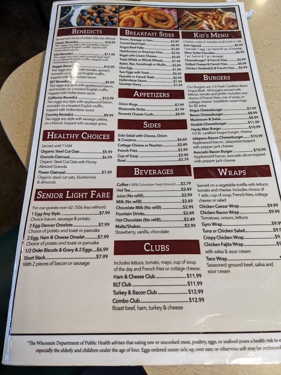 Menu Betsy Ross Family Restaurant-6