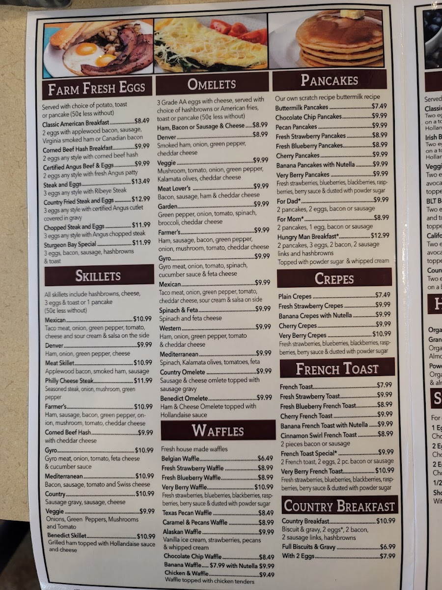 Menu Betsy Ross Family Restaurant-7