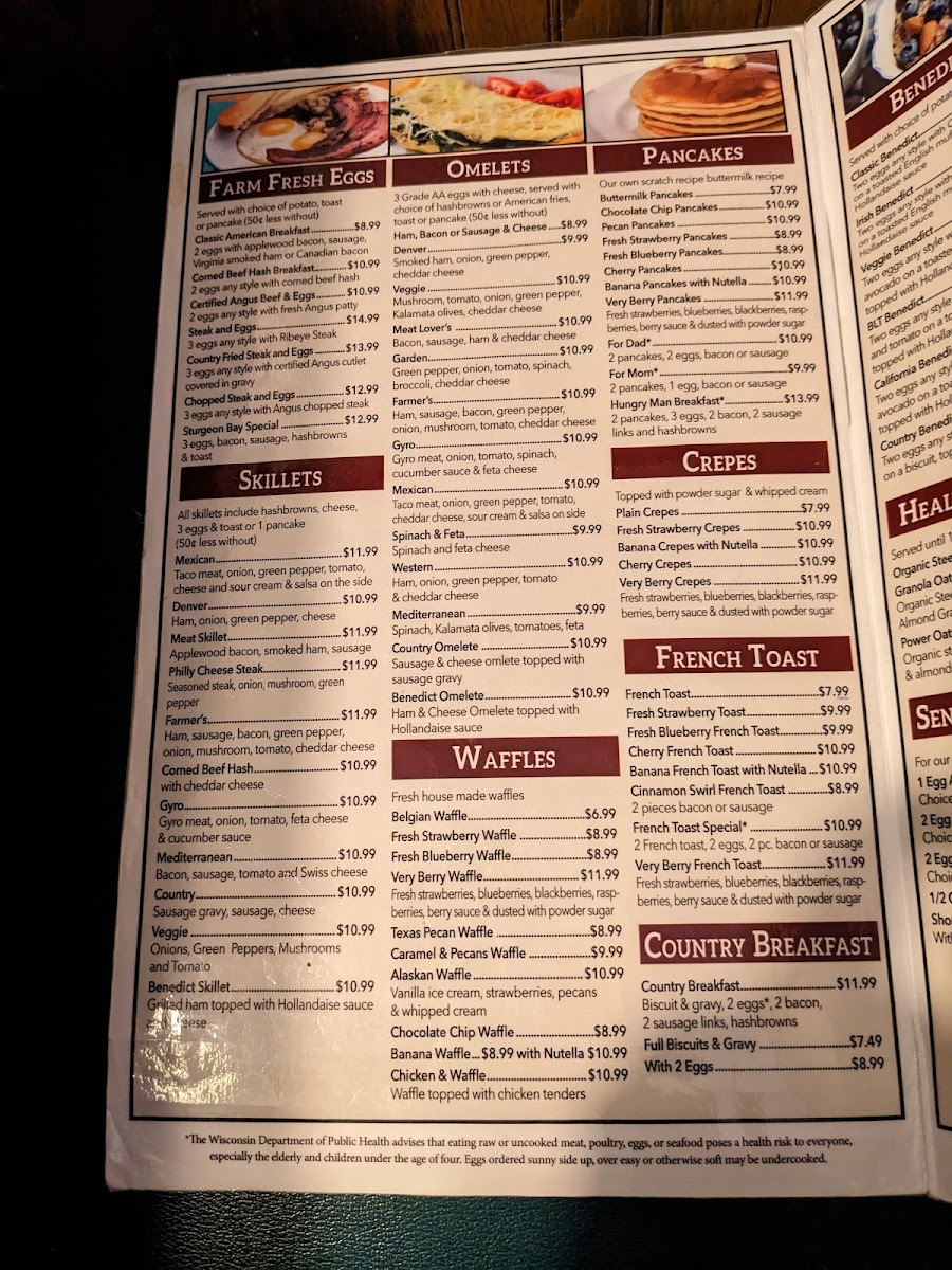 Menu Betsy Ross Family Restaurant-9