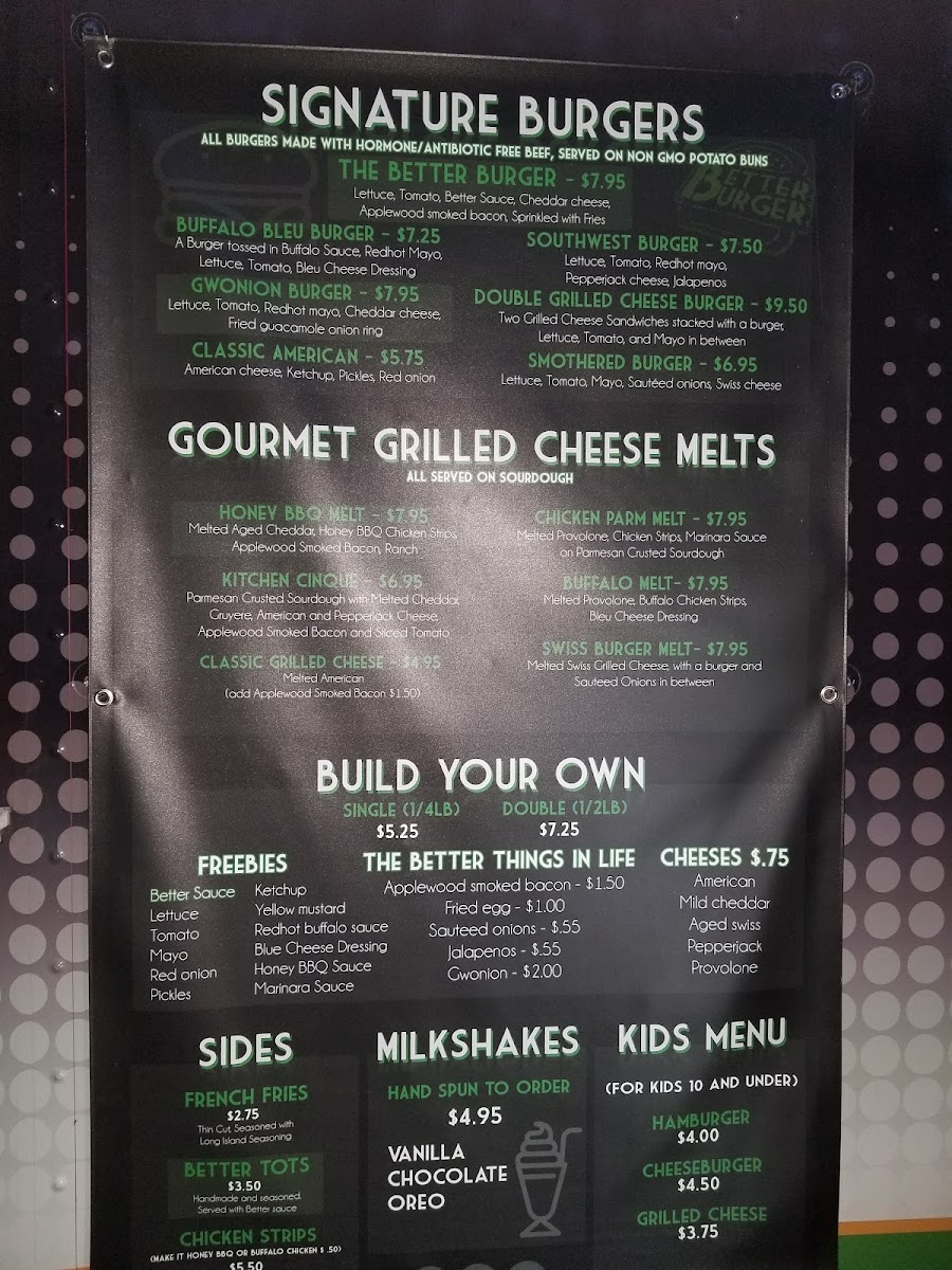 Menu Better Burger Catering & Food Truck-4