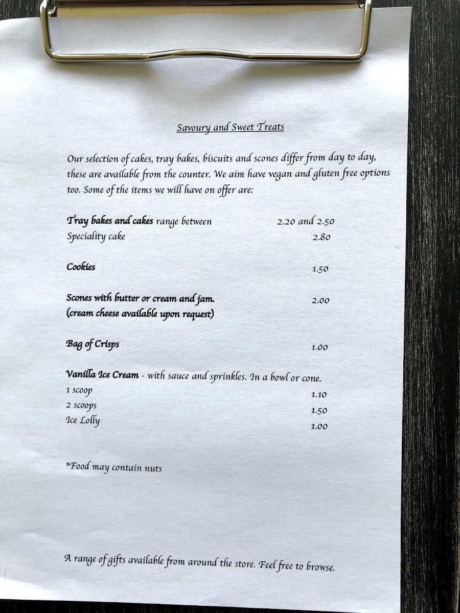 Menu Betty Bee’S Coffee Shop-3