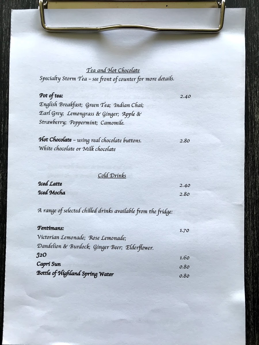 Menu Betty Bee’S Coffee Shop-4