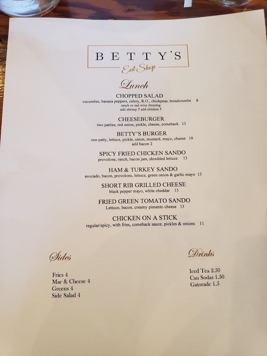 Betty's Eat Shop-3