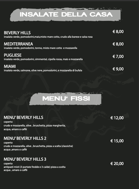 Menu Beverly Hills Ristorante Pizzeria-6