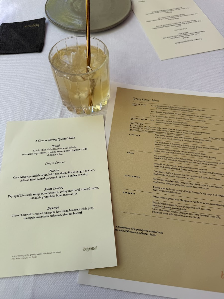 Menu Beyond Restaurant-4