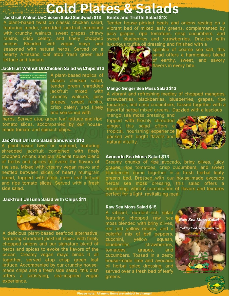 Menu Beyond Vegan Cell Food-3