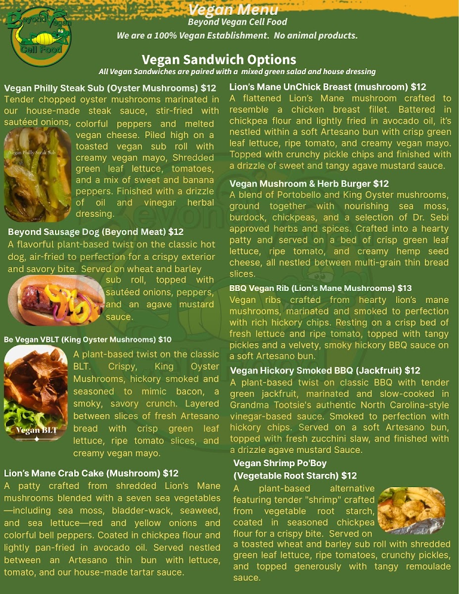 Menu Beyond Vegan Cell Food-4